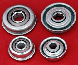 Metal roller bearings